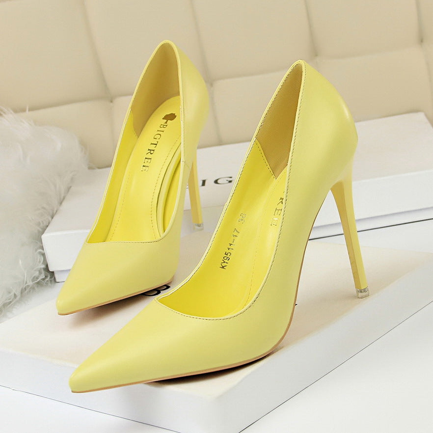 Women's High Stiletto Shallow Mouth Pointed Toe Heels