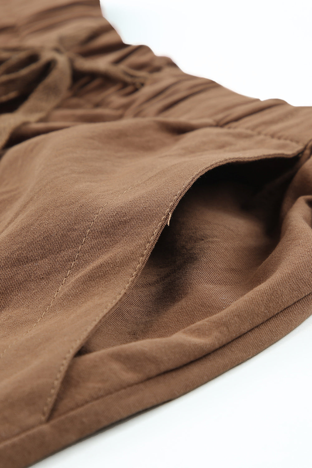 Shorts mit Kordelzug und elastischer Taille