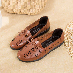 Women's Pumps Hollow Out Elderly Soft Bottom