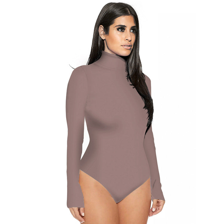 Long-Sleeved Bottoming Shirt Tight Bodysuit Bodysuit