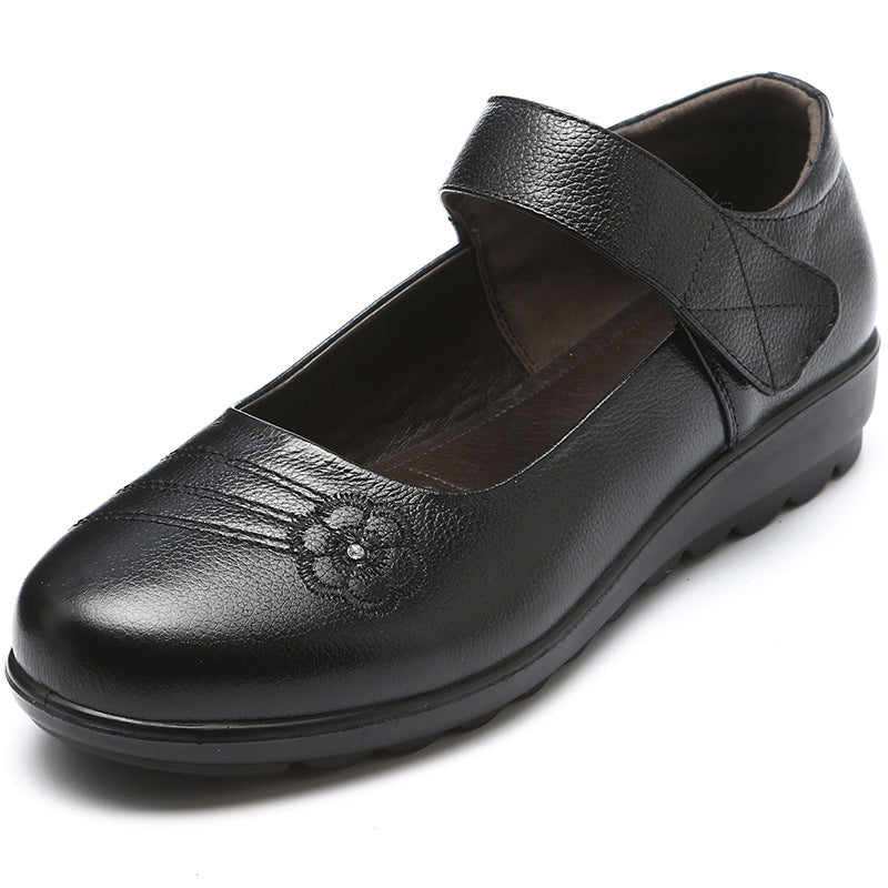 Women's Low-cut Mom Flat Soft Bottom For