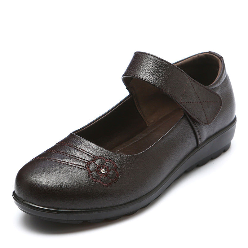 Women's Low-cut Mom Flat Soft Bottom For