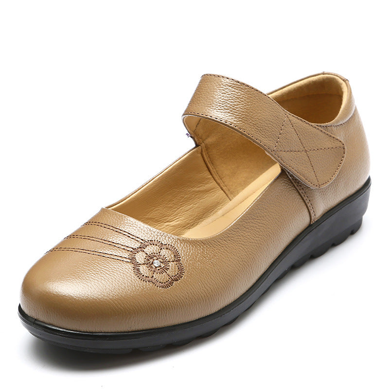 Women's Low-cut Mom Flat Soft Bottom For