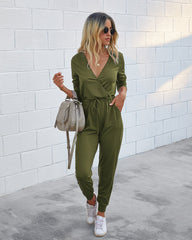 Casual Slim-Fit Figure Flattering Jumpsuit