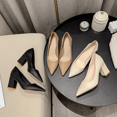 Women's Pumps Shallow Mouth Pointed Toeable