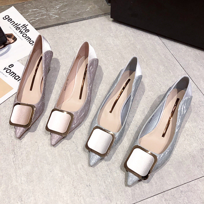 Women's Autumn Super Hot Cat French Pointed