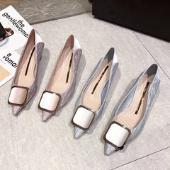 Women's Autumn Super Hot Cat French Pointed