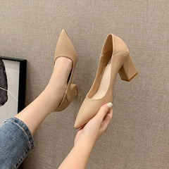 Women's Pumps Shallow Mouth Pointed Toeable