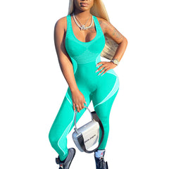 Fitness Sports Tight Jumpsuit