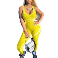 Fitness Sports Tight Jumpsuit