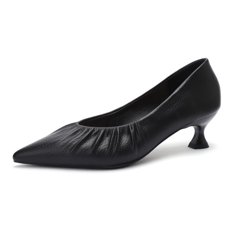Women's Pumps Korean Style Glove High Shallow