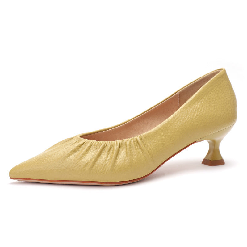 Women's Pumps Korean Style Glove High Shallow