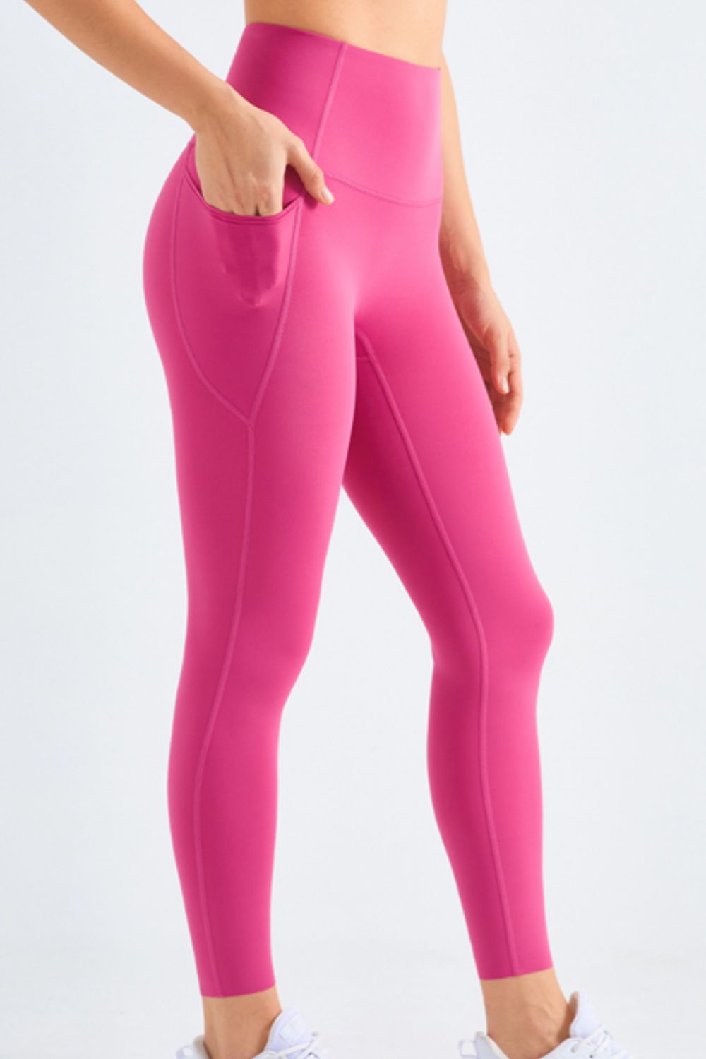 Highly Stretchy Elastic WaistbPocket Yoga Leggings