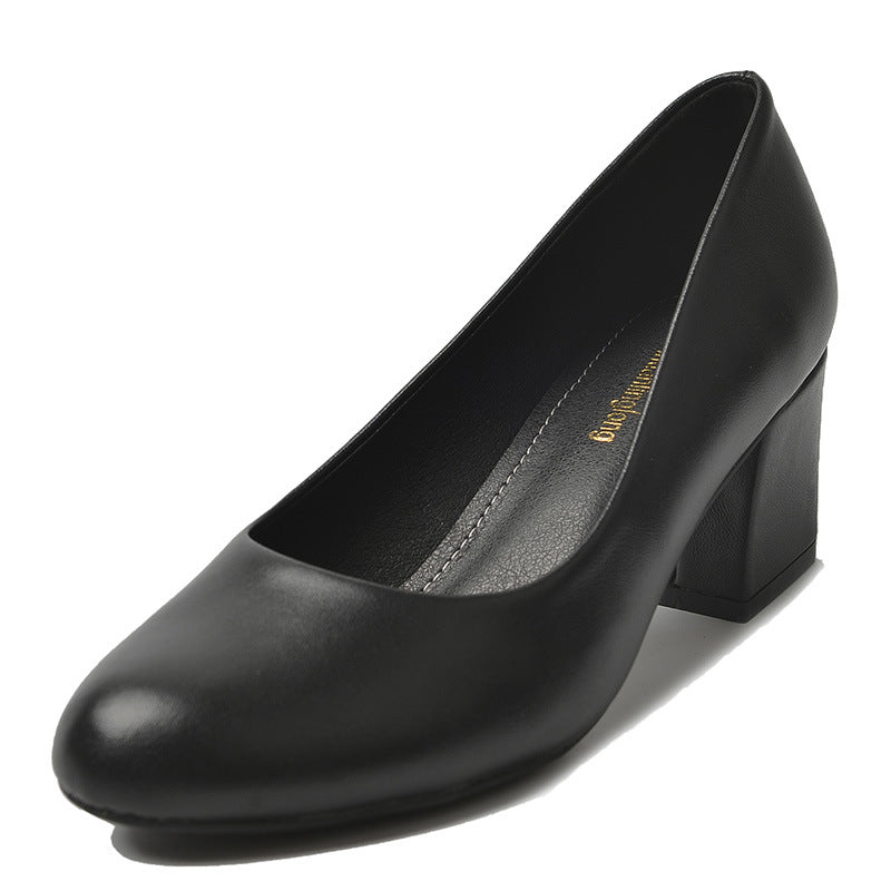 Trendy Comfortable Classy Women's Black Thick
