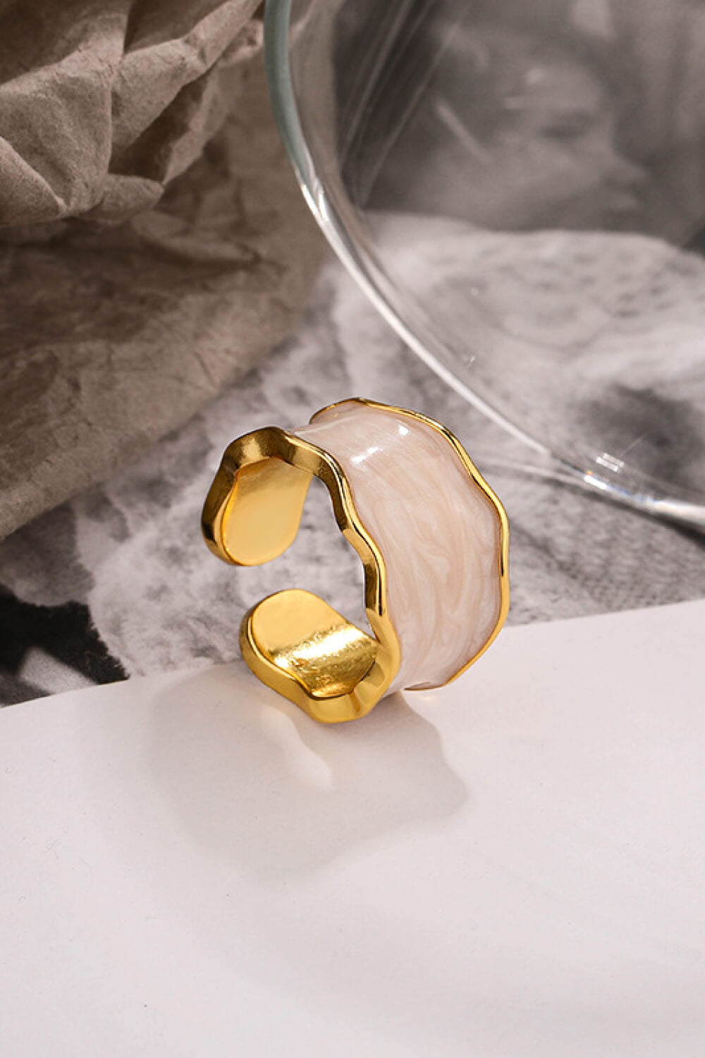 Presented To You 925 Sterling Silver Open Ring