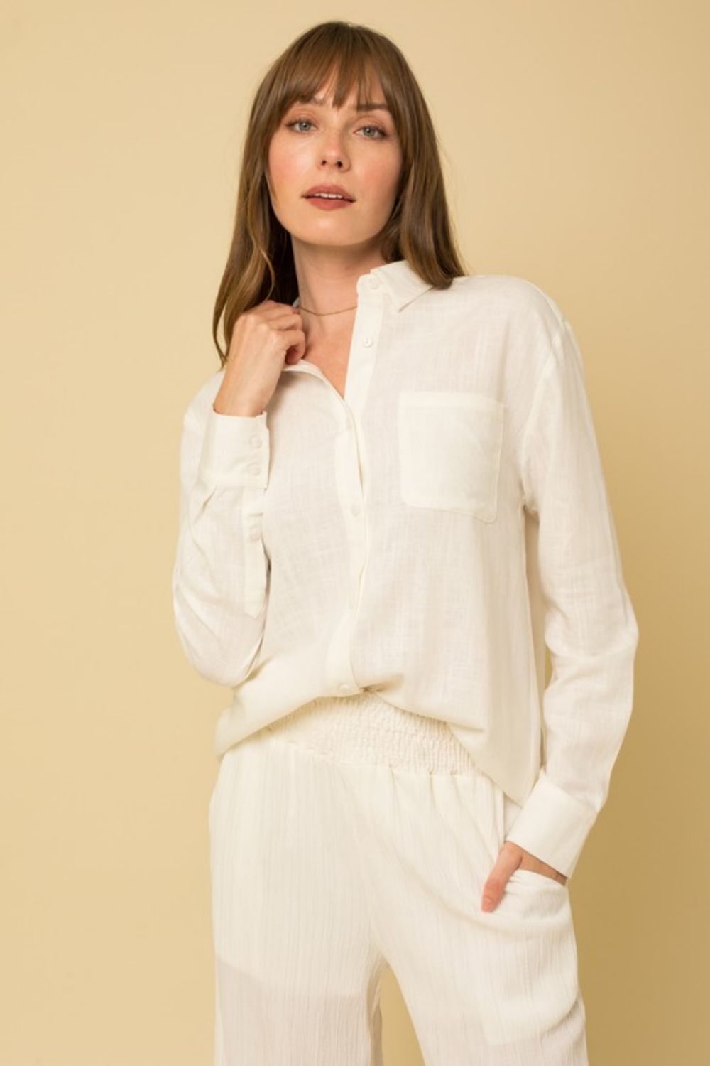 Gilli Button Down Longline Shirt