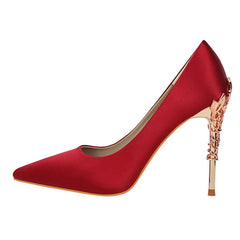 Koreanische Stiletto-Absätze aus Metall für Damen