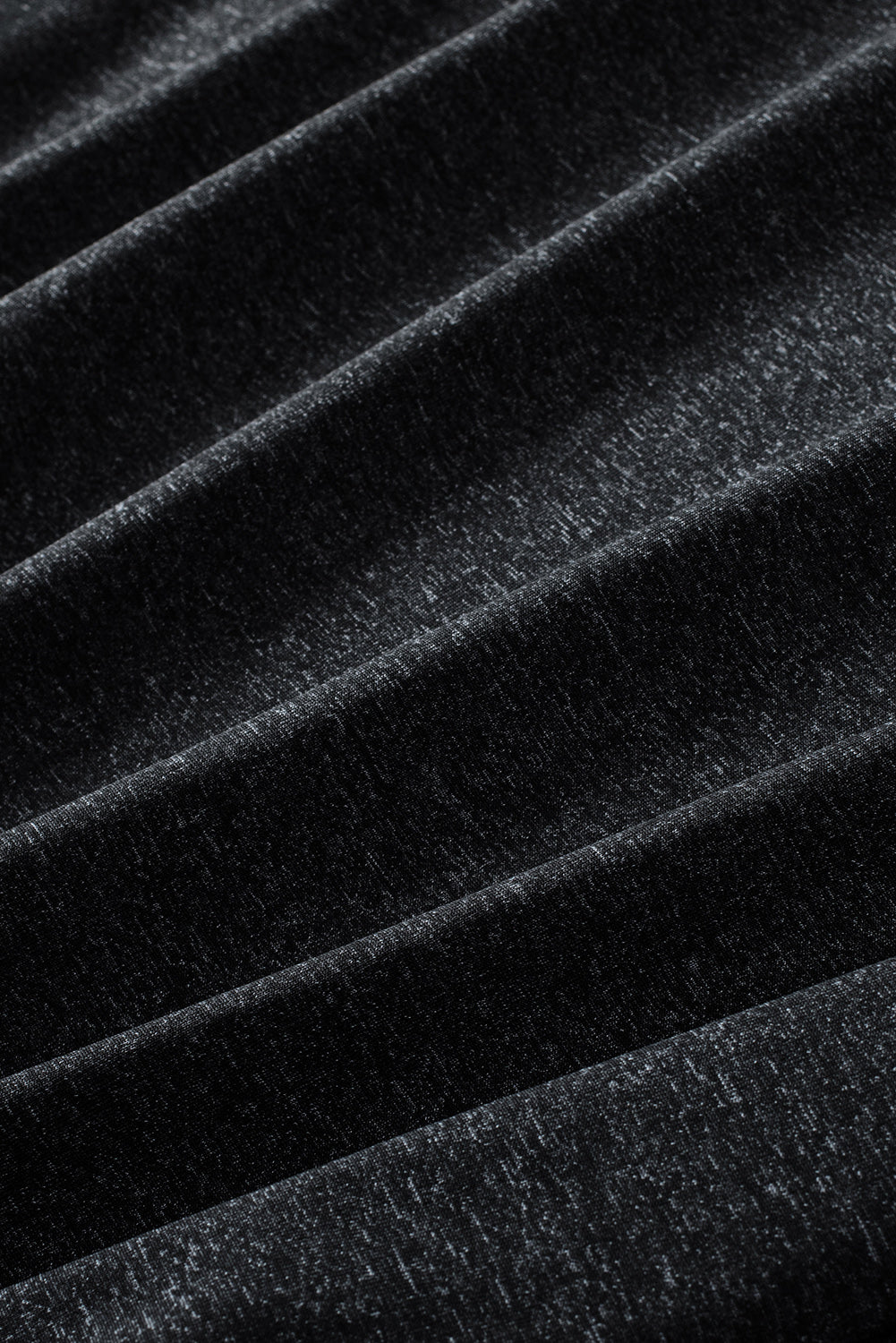 Robe à manches courtes et col rond froncé avec cordon de serrage