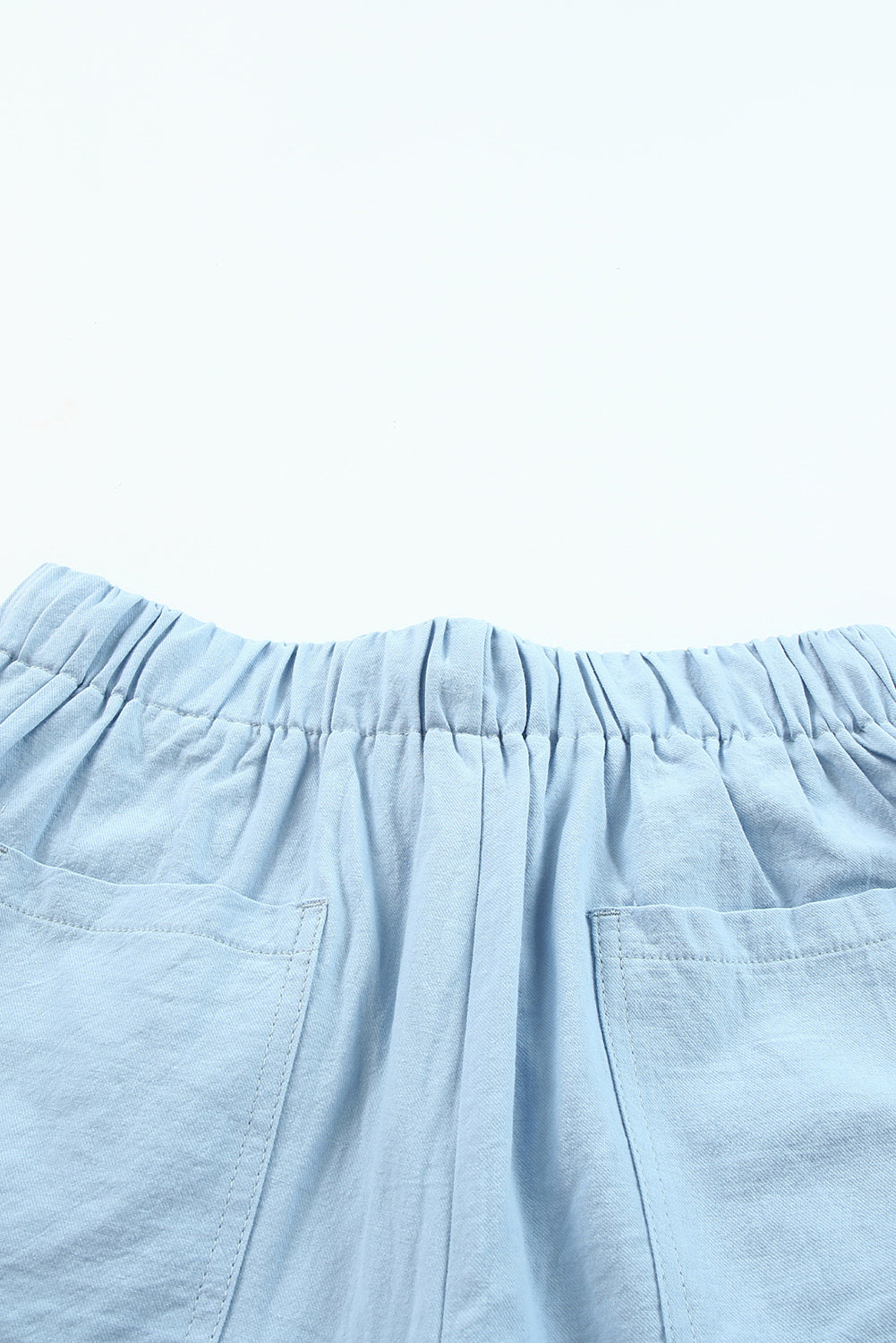 Shorts mit Kordelzug und elastischer Taille