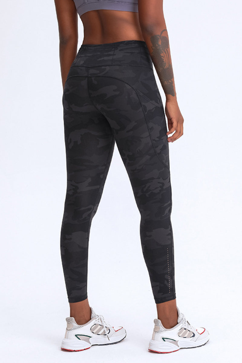 Aktive Leggings mit Oberschenkeltaschen