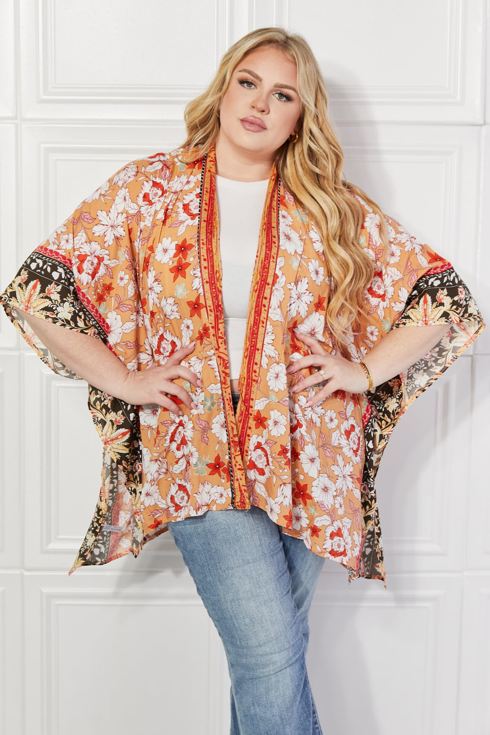 Justin Taylor – Peachy Keen – Überwurf-Kimono