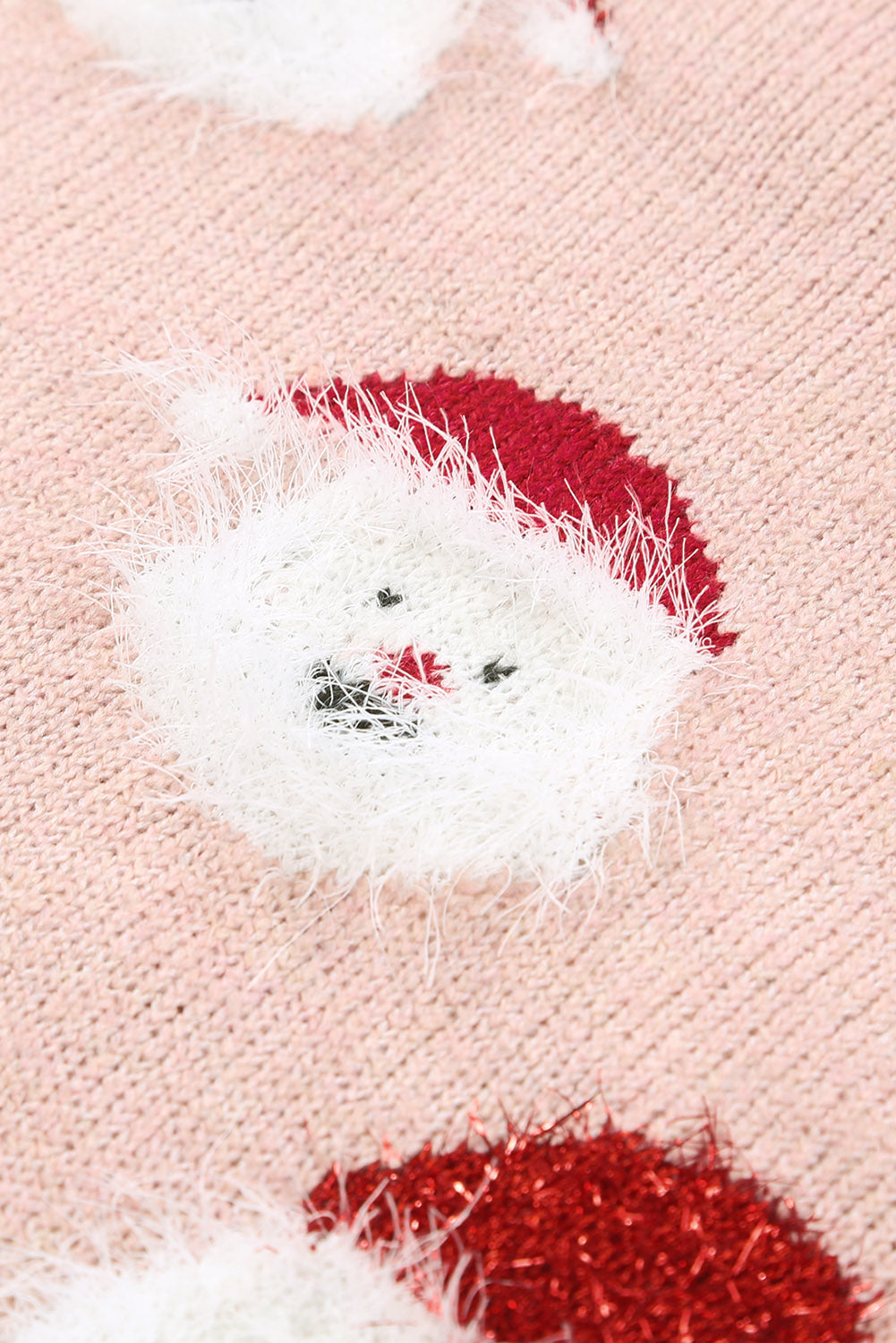 Green Christmas Santa Claus Pullover Sweater