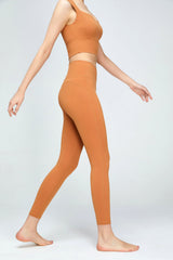 Leggings de sport taille en V