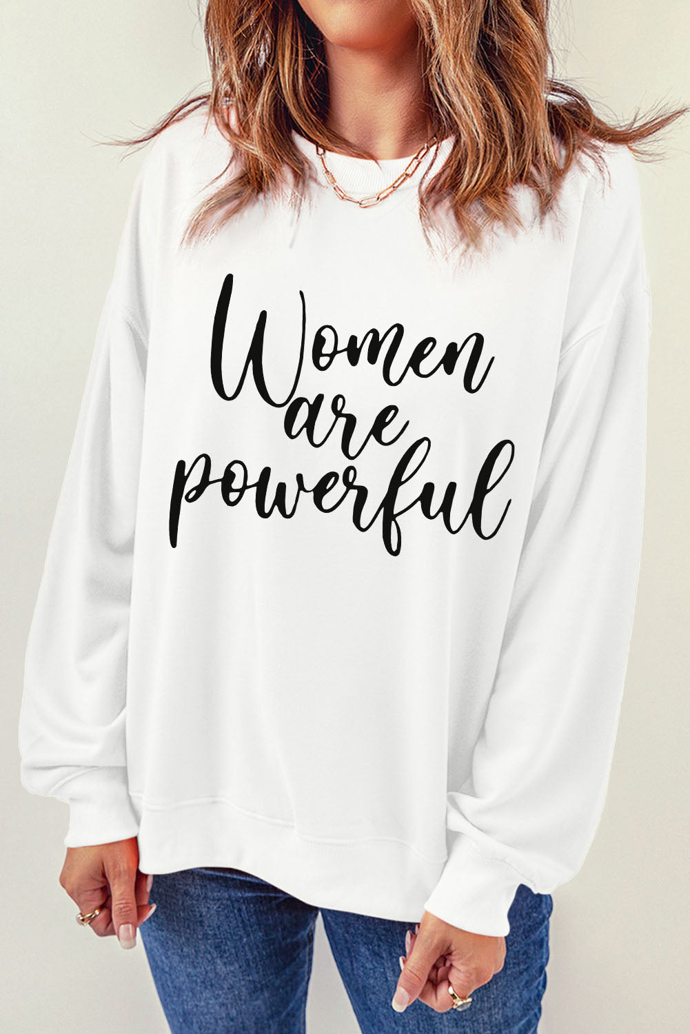 ARE POWERFUL Graphic Sweatshirt