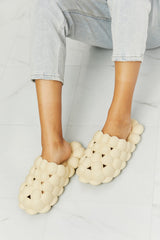 Claquettes décontractées à bulles NOOK JOI en kaki