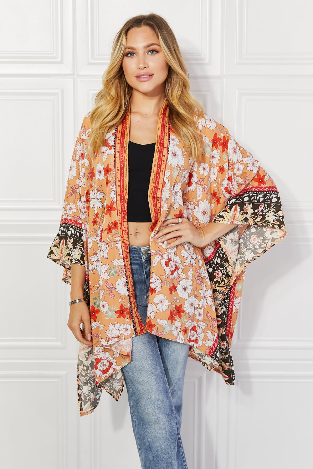 Justin Taylor – Peachy Keen – Überwurf-Kimono