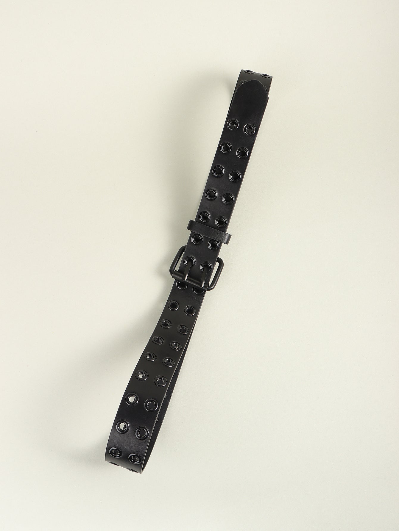 PU-Ledergürtel mit Ösen