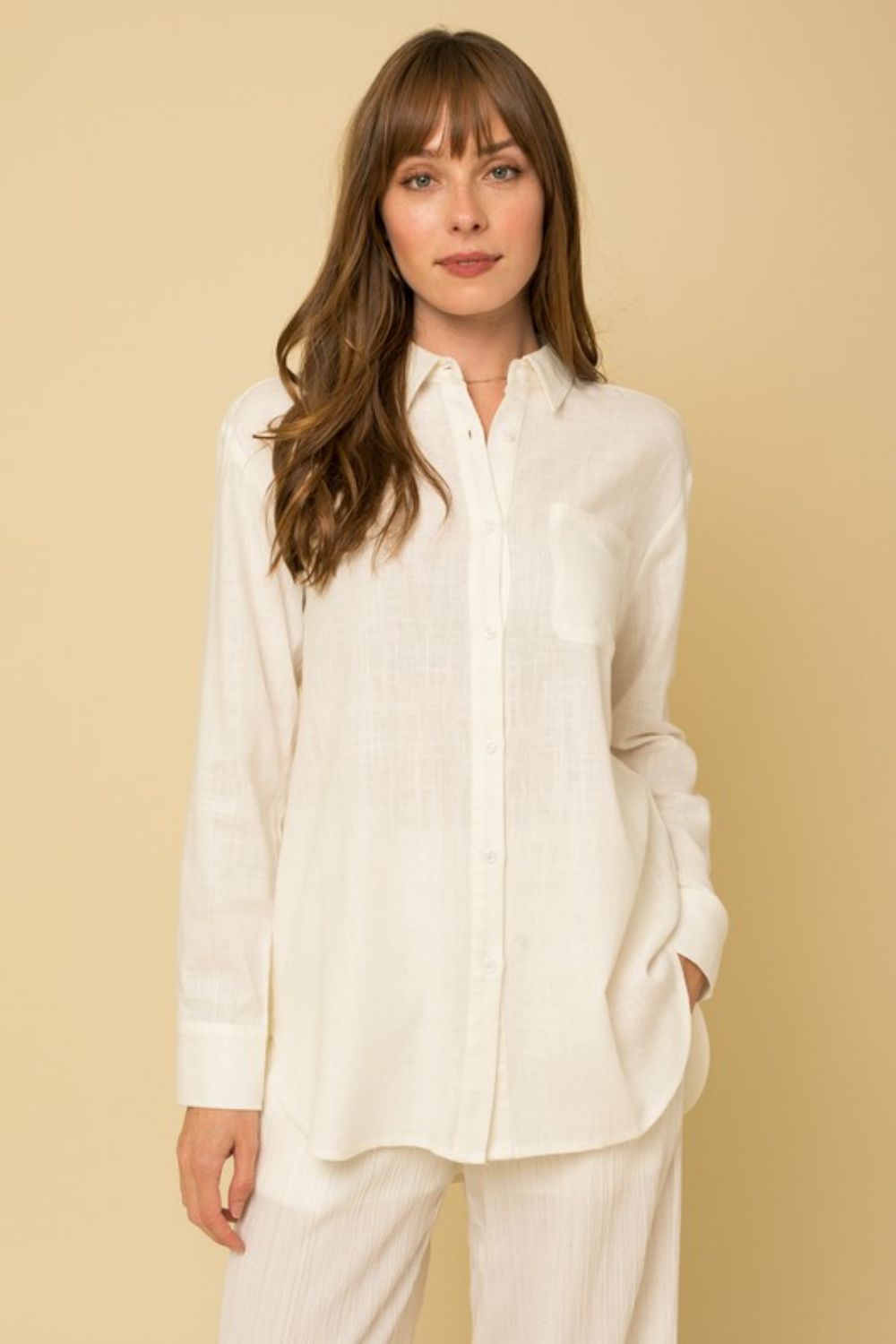 Gilli Button Down Longline Shirt