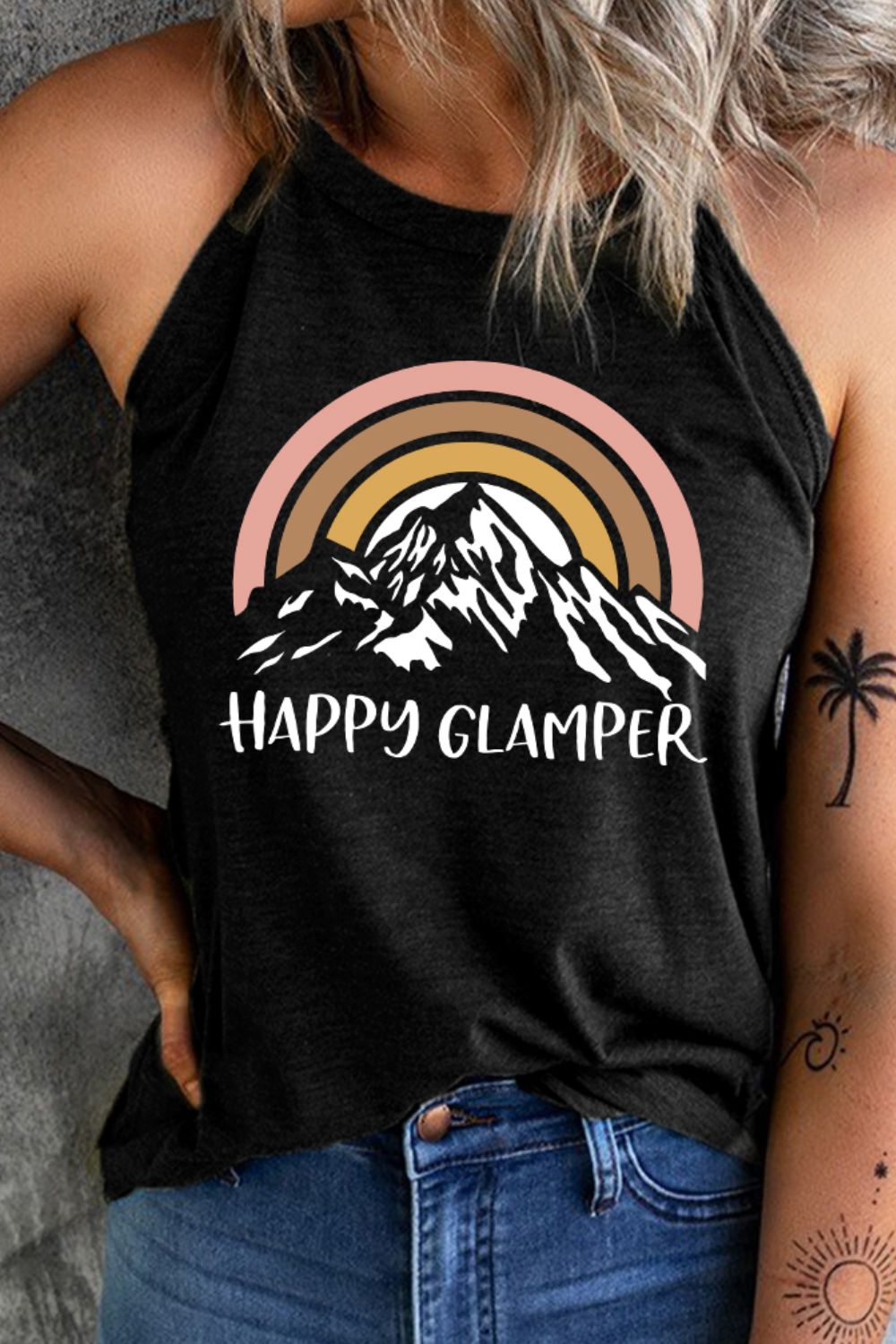 Happy Glamper Grafik-Tank