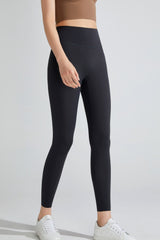 Atmungsaktive Sport-Leggings mit hoher Taille