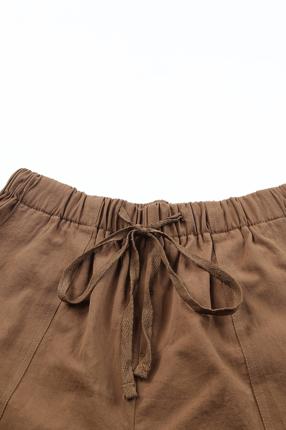 Shorts mit Kordelzug und elastischer Taille