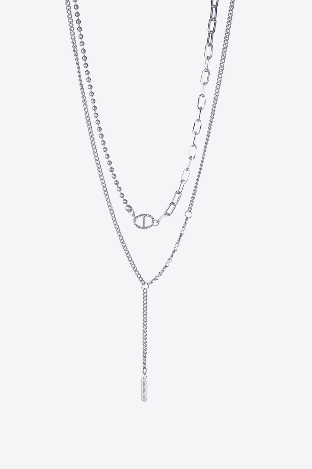 Stainless Steel Two-Piece Necklace Set