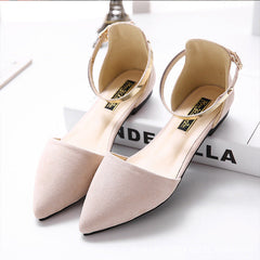 Hollow Pumps Female Large Size Flat Bottom