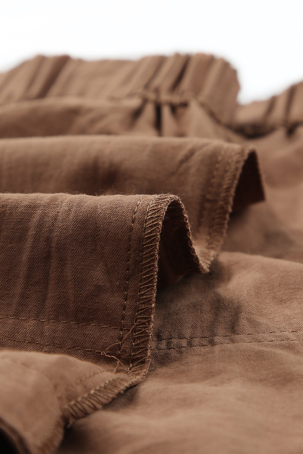 Shorts mit Kordelzug und elastischer Taille