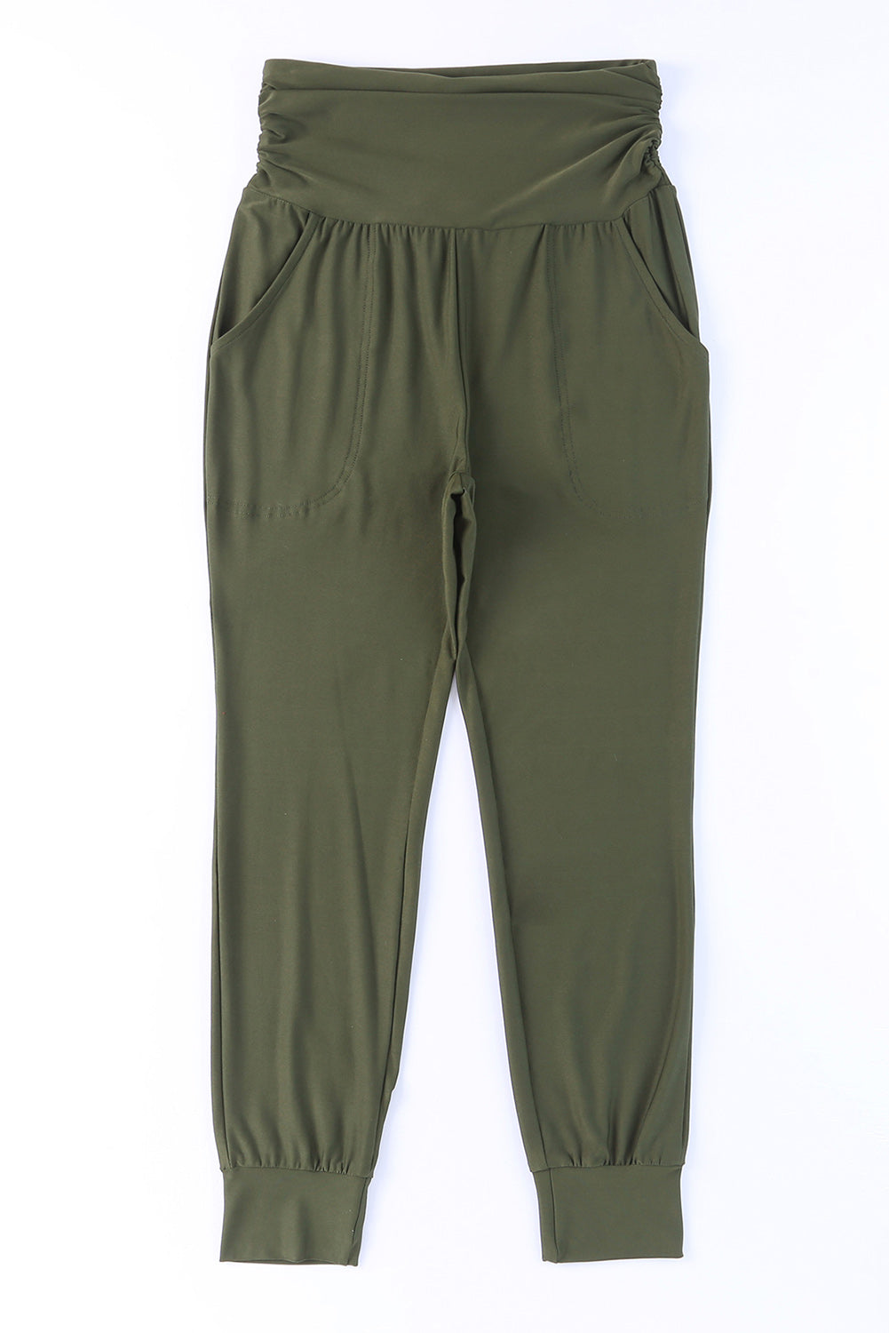 High-Rise Wide WaistbJoggers