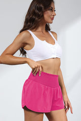 Shorts mit gesmoktem Paperbag-Bund