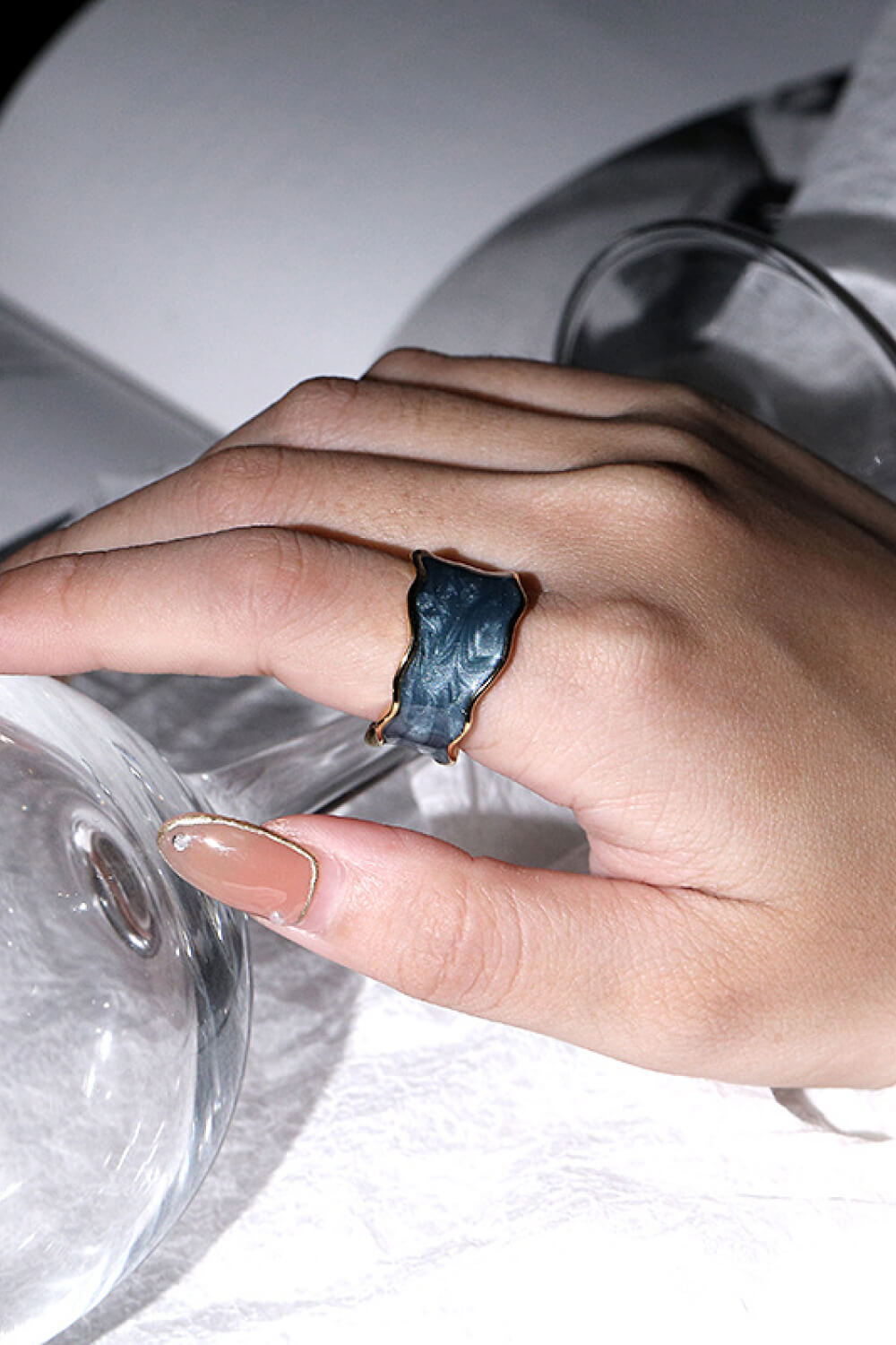 Presented To You 925 Sterling Silver Open Ring
