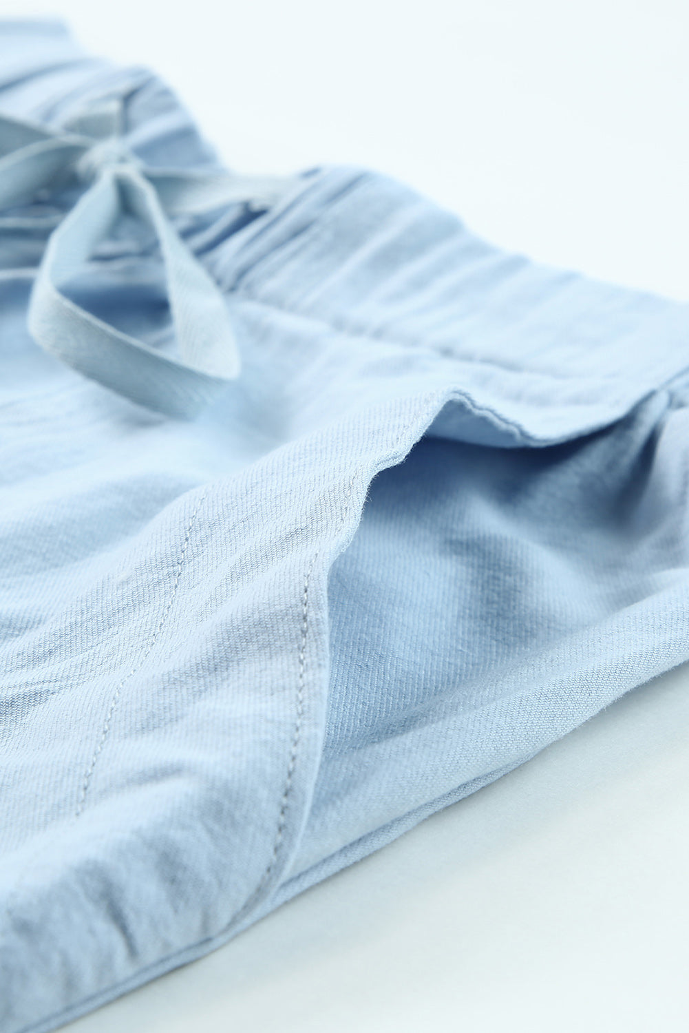 Shorts mit Kordelzug und elastischer Taille