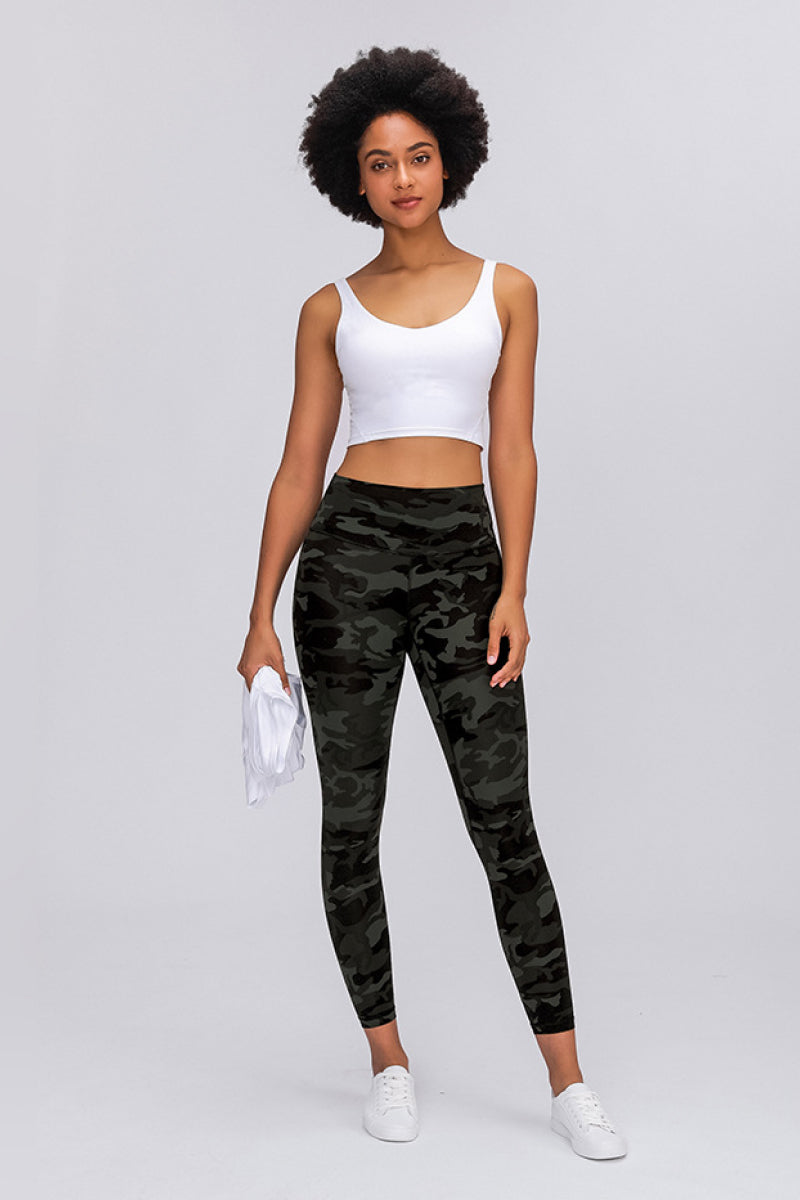 Wide Seamless BWaist Sports Leggings