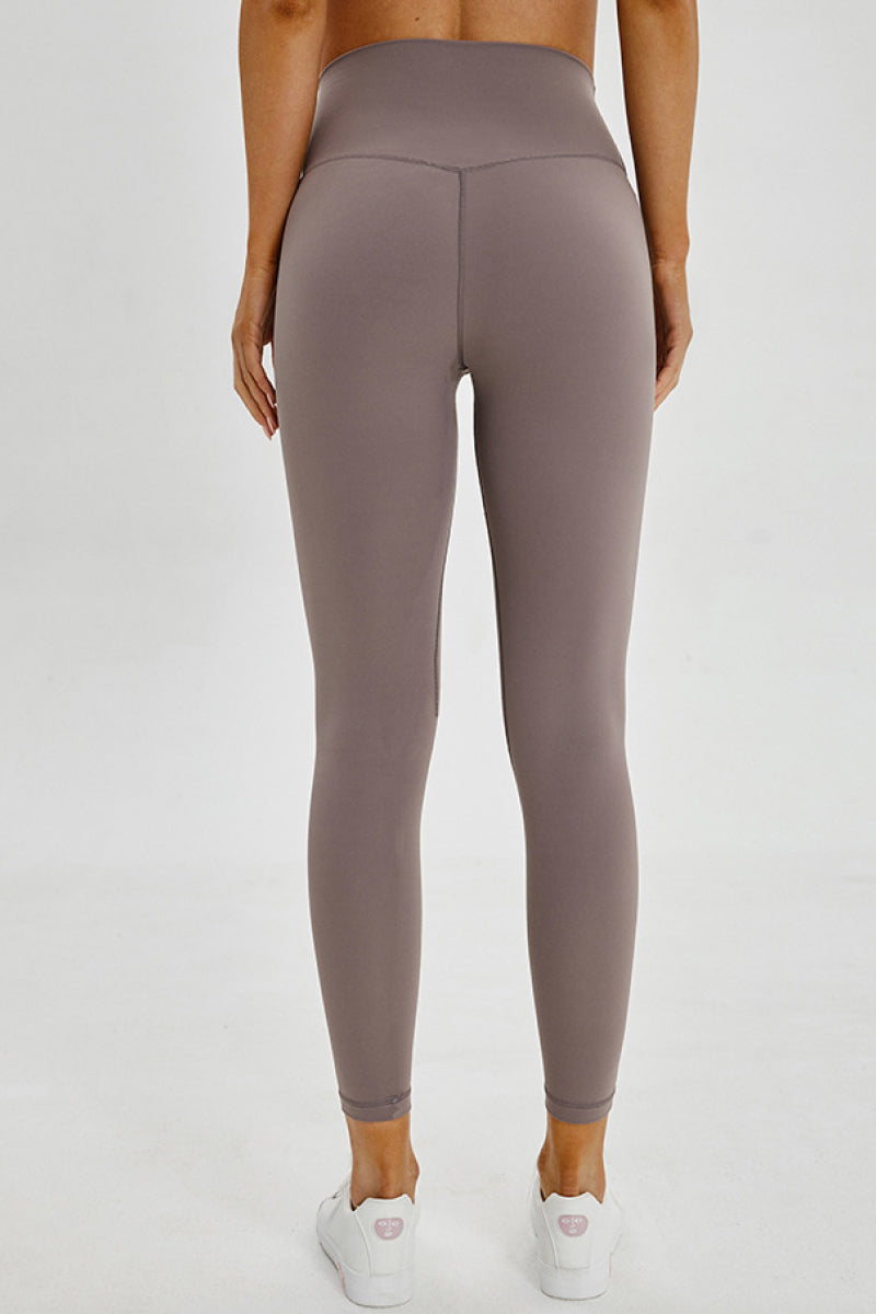 Wide Seamless BWaist Sports Leggings