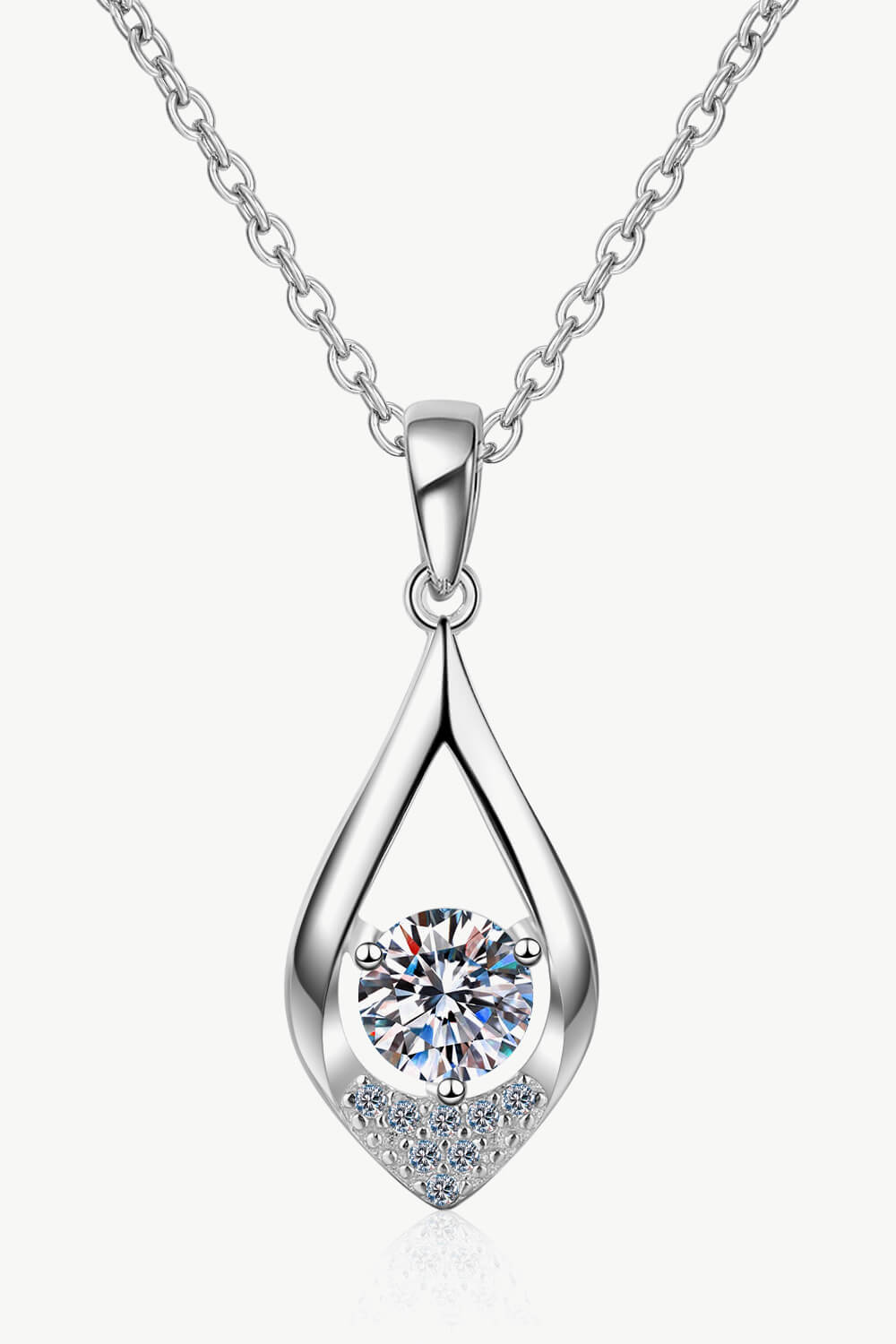 Collier pendentif glamour Always Moissanite