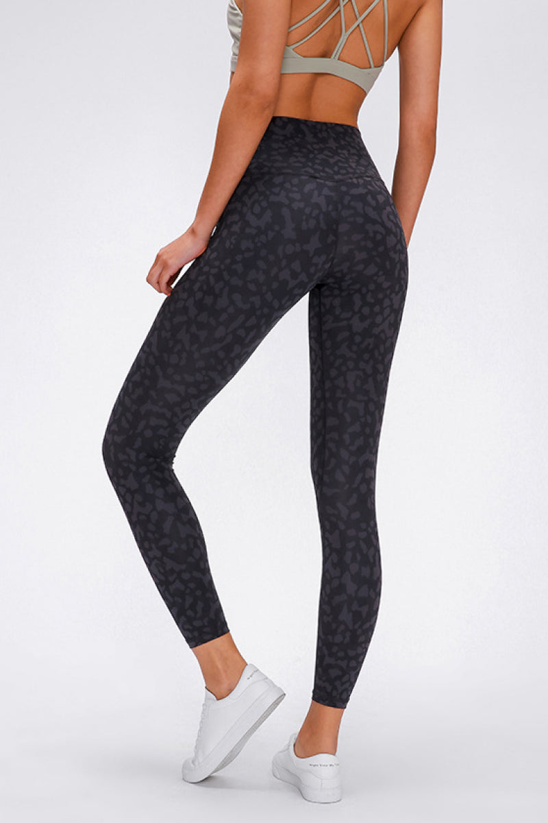 Wide Seamless BWaist Sports Leggings