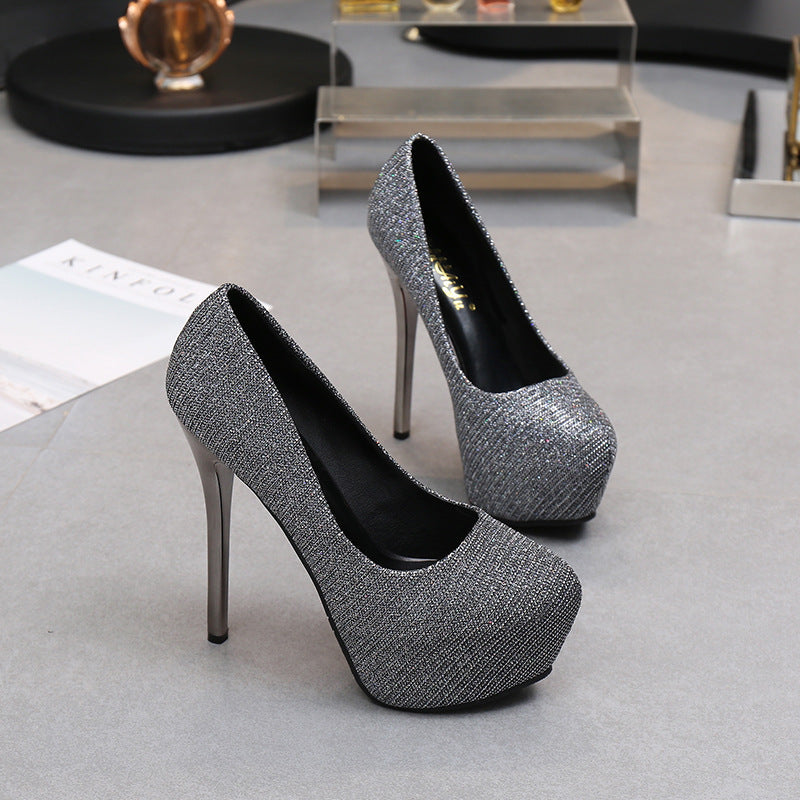 Versatile Women's Waterproof Platform Hidden Super