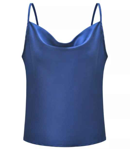Solid Color Camisole Bottoming Chiffon Shirt Top