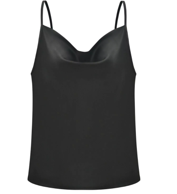 Solid Color Camisole Bottoming Chiffon Shirt Top