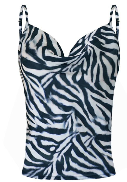 Solid Color Camisole Bottoming Chiffon Shirt Top